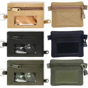 Portafoglio Utility Impermeabile Mini Tattico Molle per Chiave Auricolare Portamonete - Foto 1 di 25