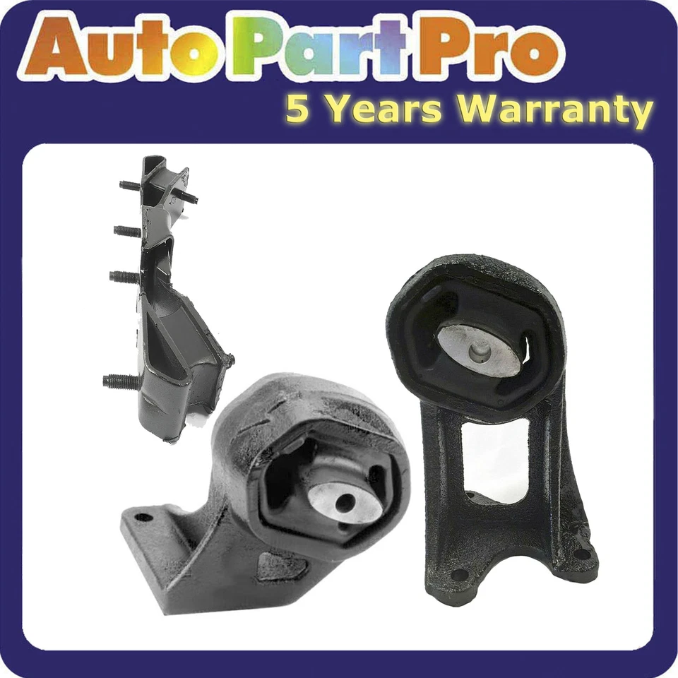 Juego de montaje de motor y transmisión para Dodge Dakota 4,7 L V8 2005-2010 3 piezas Foto 1 de 4