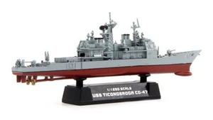 Easy Model 1/1250 USS CG-47 Ticonderoga Cruiser Plastic Model #37401 - Picture 1 of 9