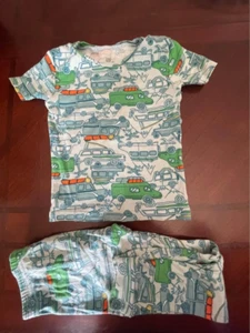 Carters Car Graphic Print Pajama Shirt Pant Set Boy Toddler Sz 5T - Picture 1 of 3