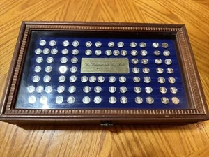 Presidents and First Ladies Mini Coin Collection Solid Sterling Silver Set - Picture 1 of 5