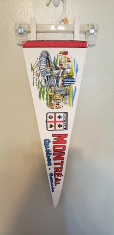 MONTREAL QUEBEC CANADA VINTAGE RETRO FELT PENNANT 5/20/22 Cover