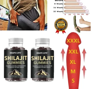 Pure Himalayan Shilajit Gummies Organic Energy Boost Stress Relief Supplement - Bild 1 von 11