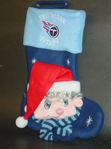 NFL Tennessee Titans Mascot Christmas Stocking, New Cover