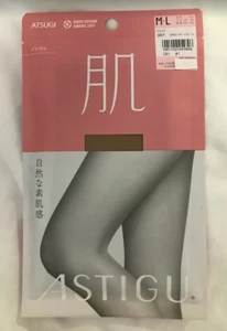 Astigu Strumpfhose Strumpfhose beige Farbe M-L Größe 1 Paar Atsugi aus Japan - Bild 1 von 2