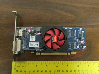 AMD ATi Radeon HD6450 1GB PCI-E DVI-I DP Video Card ATI-102-C26405 Rev. B - Image 1 of 3