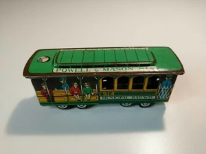 Powell And Mason Municipal Railway 514 Tin Trolley Toy Metal - Picture 1 of 6