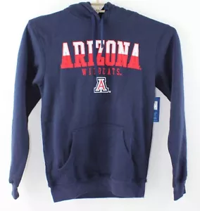 Champion Men Size Small Arizona Wildcats Blue Embroidered Sweatshirt Hoodie New - Picture 1 of 4