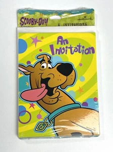 Scooby-Doo Party Invitations Note Cards w/ Envelopes Pack of 8 New in Package - Picture 1 of 10