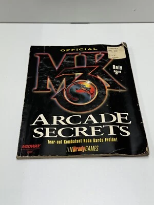 Mortal Kombat 3 Arcade Secrets Brady Games Strategy Book - Image 1 of 4