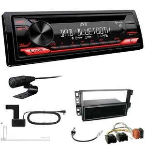 JVC KD-DB622BT DAB inkl Antenne Bluetooth USB Set für Chevrolet Captiva ab 2006 - Bild 1 von 5