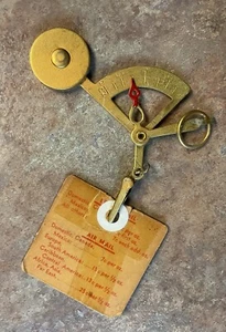 Postal Scale Small And Portable Includes Air Mail Pricing Outdated - Picture 1 of 5