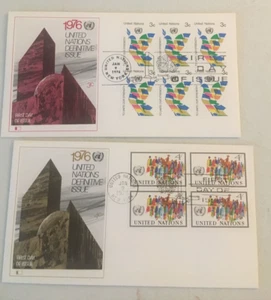 Colección De ONU Primer Día Sin Dirección D-38 - Imagen 1 de 9