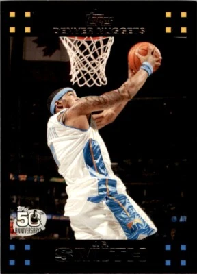 2007-08 Topps Gold J.R. Smith /2007 Denver Nuggets #82 - Image 1 of 2
