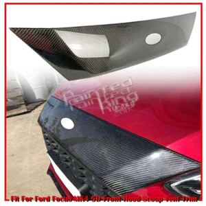USA 2025 Fit For Ford Focus MK4 5D Front Hood Scoop Vent Trim Carbon Fiber - Picture 1 of 6