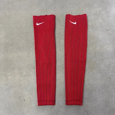 Nike Pro Elite Mangas Brazo Correr Juegos Olímpicos Rojo Hecho en EE. UU. Para Mujer Pequeño Foto 1 de 4