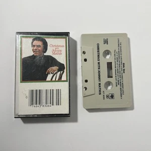 Johnny Mathis-Christmas With Johnny Mathis Cassette Tape Holiday 3 CT 38306 - Imagen 1 de 2