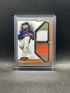2024 Topps Tier One Framber Valdez Astros Dual GU Jersey Patch Relic #41/99 GL10 - Picture 1 of 2