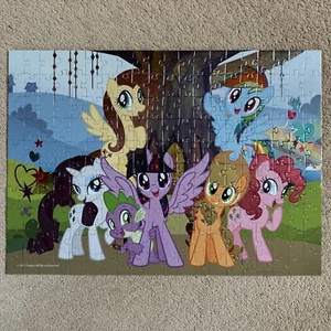 MY LITTLE PONY Trefl 200 piece jigsaw puzzle 🧩 Age 5+ 46x33cm. Shiny/foil. VGC. - Picture 1 of 5