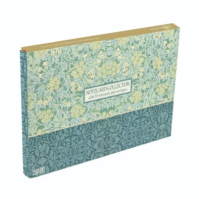 Gifted Stationery William Morris 20 Notecards & Envelopes Set Notelet Cards