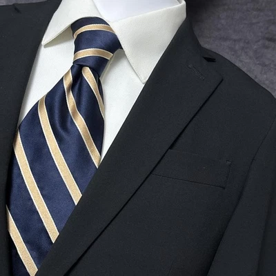 JF Ferrar Sport Coat 36S Super Slim Fit Black Blazer Suit Jacket Classic Casual - Image 1 of 4