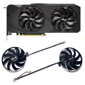 Für ASUS RTX 2060s/2070/2080/2080s DUAL EVO Zubehör Grafikkarte Lüfter - Bild 1 von 10