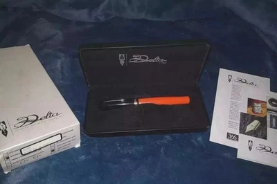 Bolígrafo Delta 366 Naranja/Platino | 80305 | Caja y papeles | Italia - ¡NUEVO!  Foto 1 de 4