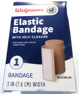 Walgreens Elastic Bandage With Self Closure _ 3 In Width - Picture 1 of 6