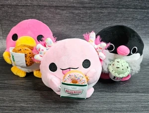 Zuru Snackles Peluche Axolotl Pingüino Ornitorrinco Krispy Kreme Subway Baskin Robins - Imagen 1 de 10