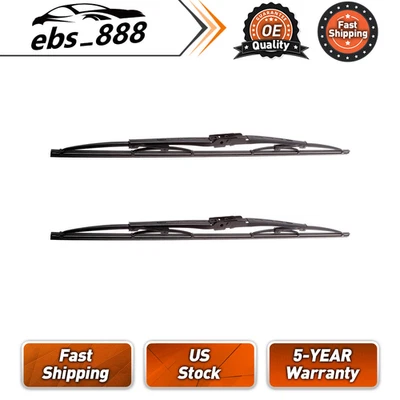 ANCO 2pcs Front Windshield Wiper Blade for Daewoo Lanos 1999 2000 2001 2002 - Image 1 of 2