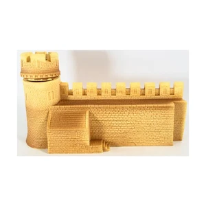 Hudson & Allen Schlösser lose 25 mm Burgmauer mit Gebäude #6 NM - Bild 1 von 2