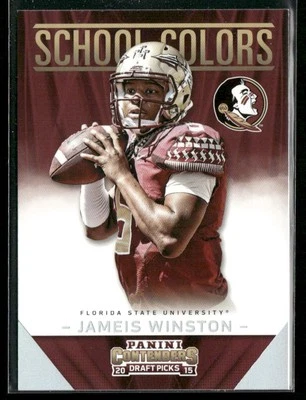 2015 Panini Contenders Draft Picks School Colors Jameis Winston #2 Seminoles - Image 1 of 2