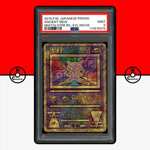 Pokemon PSA 9 Ancient Mew Mewtwo Strikes Back Movie Promo 2019 Japanese - Bild 1 von 5