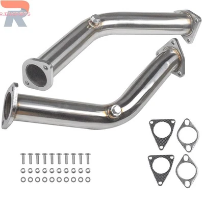 Tubos de escape de acero inoxidable para Nissan 350Z Z33 Infiniti G35 V35 2003-2007 Foto 1 de 4