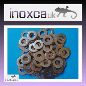 60 ARANDELAS PLANAS M8 BS 4320 FORMA B GRADO A2 ACERO INOXIDABLE 304 MÉTRICO 8mm INOX - Imagen 1 de 2