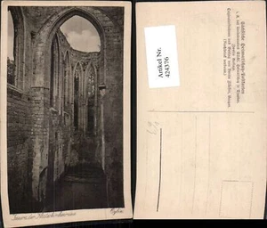 424376, iglesia del monasterio de Oybin ruina vista interior pub Landesverein protección nacional Dres - Imagen 1 de 1