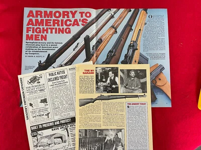 Vintage 1994 6 Page Magazine Article On Springfield Armory Americas Arms Making - Image 1 of 4