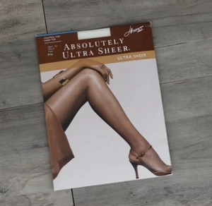 Hanes Womens Vintage Ultra Sheer Control Top Pantyhose Size B Pearl - Picture 1 of 2