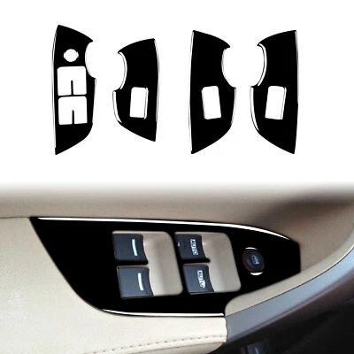 Panel elevador de ventana negro piano para Acura MDX 2007-2013 Foto 1 de 4