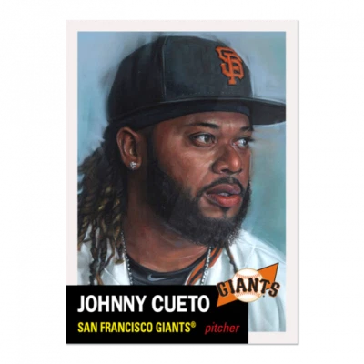 2021 Topps Living Set #380 Johnny Cueto - Image 1 of 2