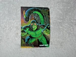 1995 Marvel Comics Trading Card Fleer Ultra Spider-Man Golden Web Scorpion #6 A - Bild 1 von 2