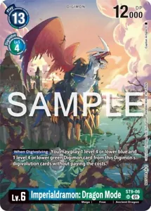 Imperialdramon Dragon Mode Alternate Art - ST9-06 NM - Digimon TCG - Bild 1 von 1