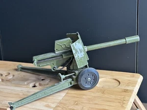 VINTAGE TOY GUN ARTILLERY ANTI TANK LIFTING TURNING ACTION CANNON USSR CCCP - Picture 1 of 21