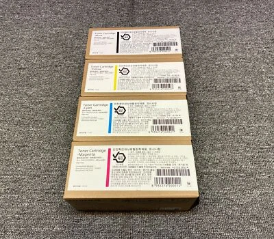 Fuji Xerox Genuine CMYK Toner for Vll C3321 /C4421 /CP475 AP .  CT203350-1-2-3 - Image 1 of 4