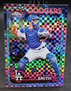 2024 Topps Chrome X-Fractor - Will Smith #293 Los Angeles Dodgers - Picture 1 of 2
