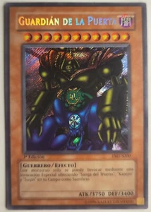 Carta Yu Gi Oh! Guardián de la Puerta. 1ª Edición. Ultrarare. Spanish - Imagen 1 de 4