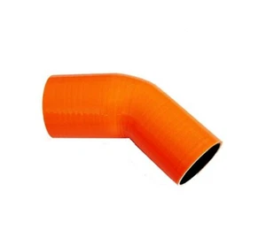 45 Degree Elbow 3/4" ID-19mm 3 Ply Silicone Elbow Coupler Turbo Hose Orange - Imagen 1 de 16
