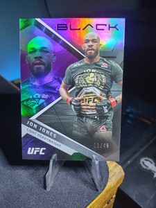 2022 Panini Chronicles Black UFC Jon Jones /49 Purple #202