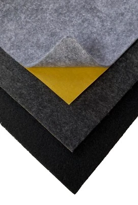 Premium Filz selbstklebend Profi Qualität 3mm KFZ Camper Van Bus Made in Germany