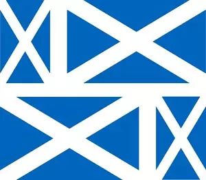 4x Adhesivo adesivi pegatina sticker vinilo bandera vinyl moto coche escocia - Bild 1 von 1